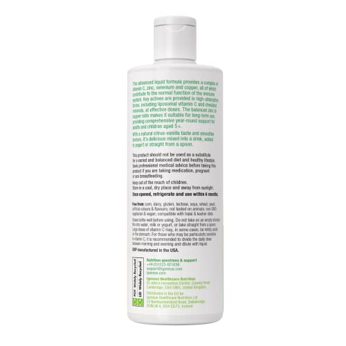 Liposomal Vitamin C 1000mg & Zinc Immune Boost