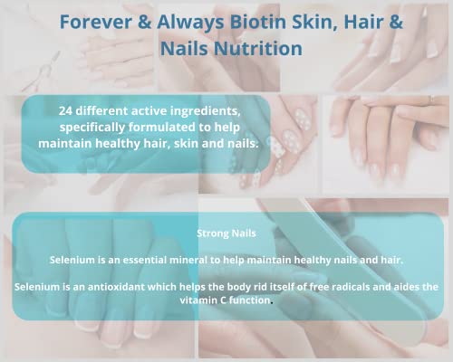 90 Vegan Hair, Skin, and Nails Vitamins