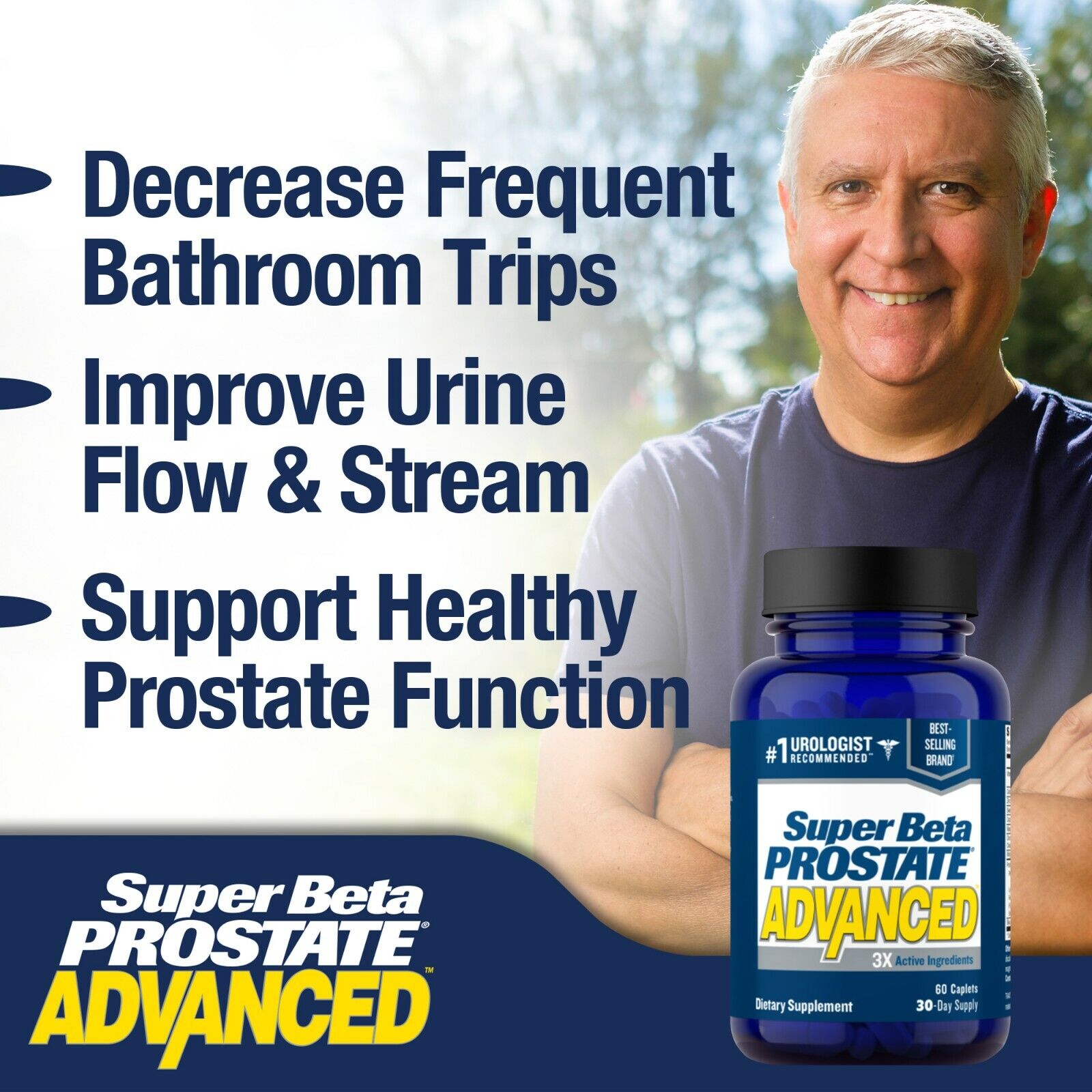 Super Beta Prostate Advanced - Men's Prostate Support