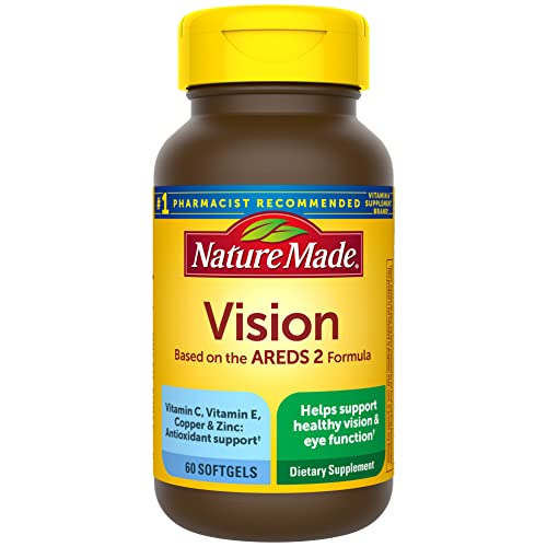 Nature Made Eye Vitamins for Healthy Vision, 60 Softgels