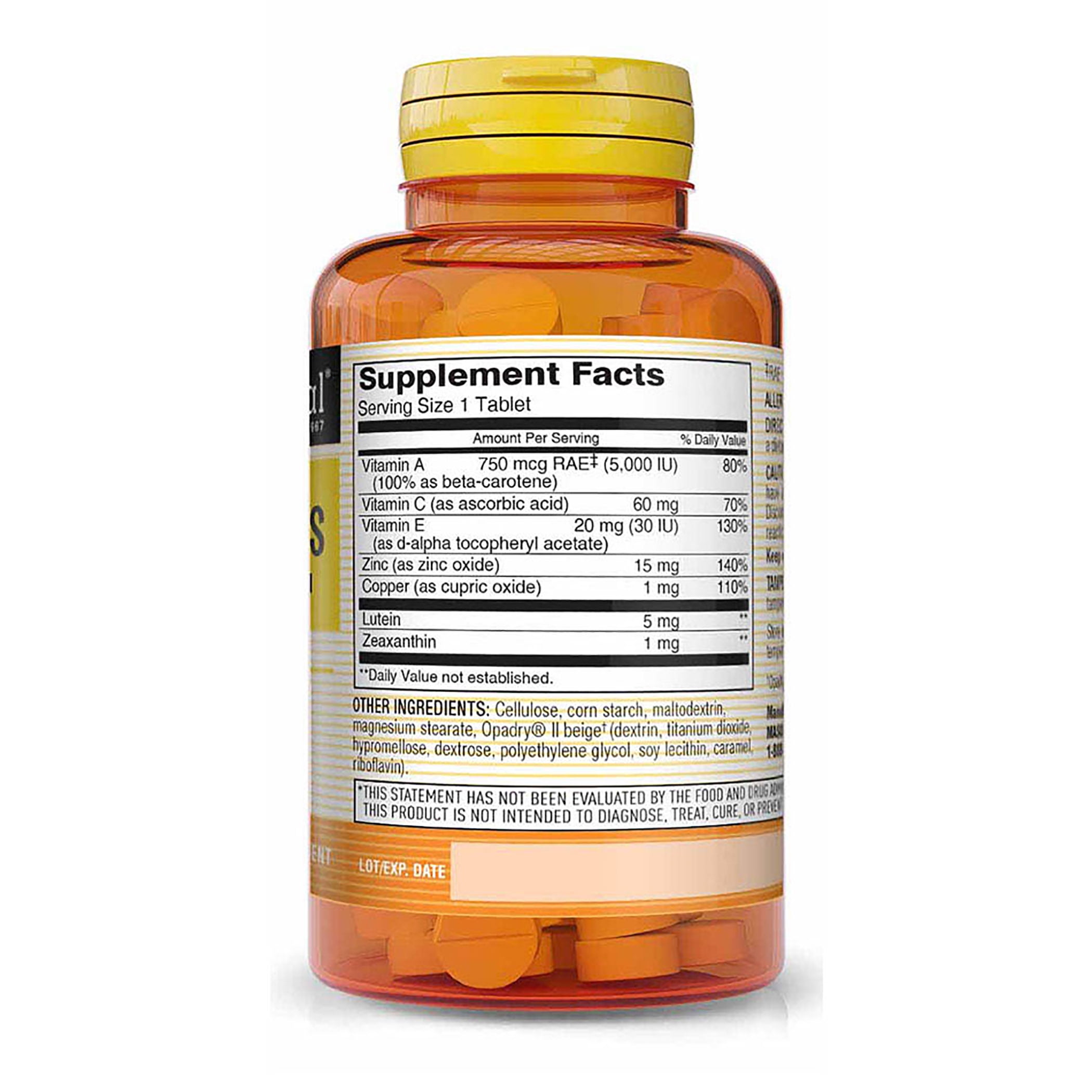 Mason Natural Lutein Plus for Eye Health, 60 Tablets