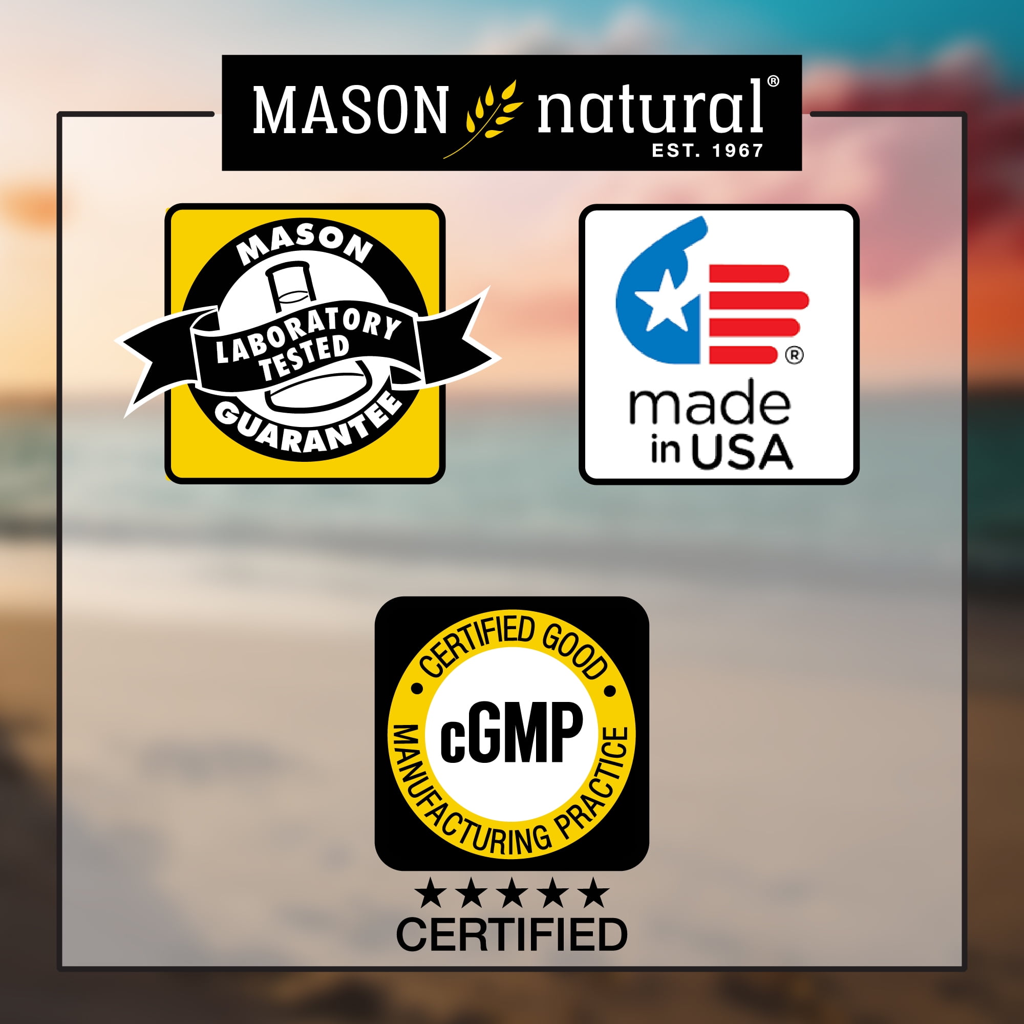 Mason Natural Lutein Plus for Eye Health, 60 Tablets