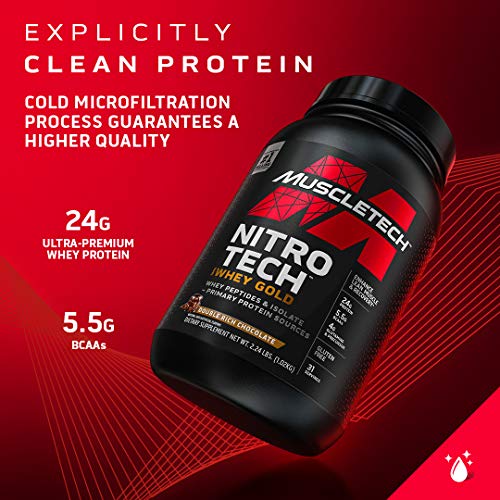 Muscletech Nitro Tech 100% Whey Protein Powder