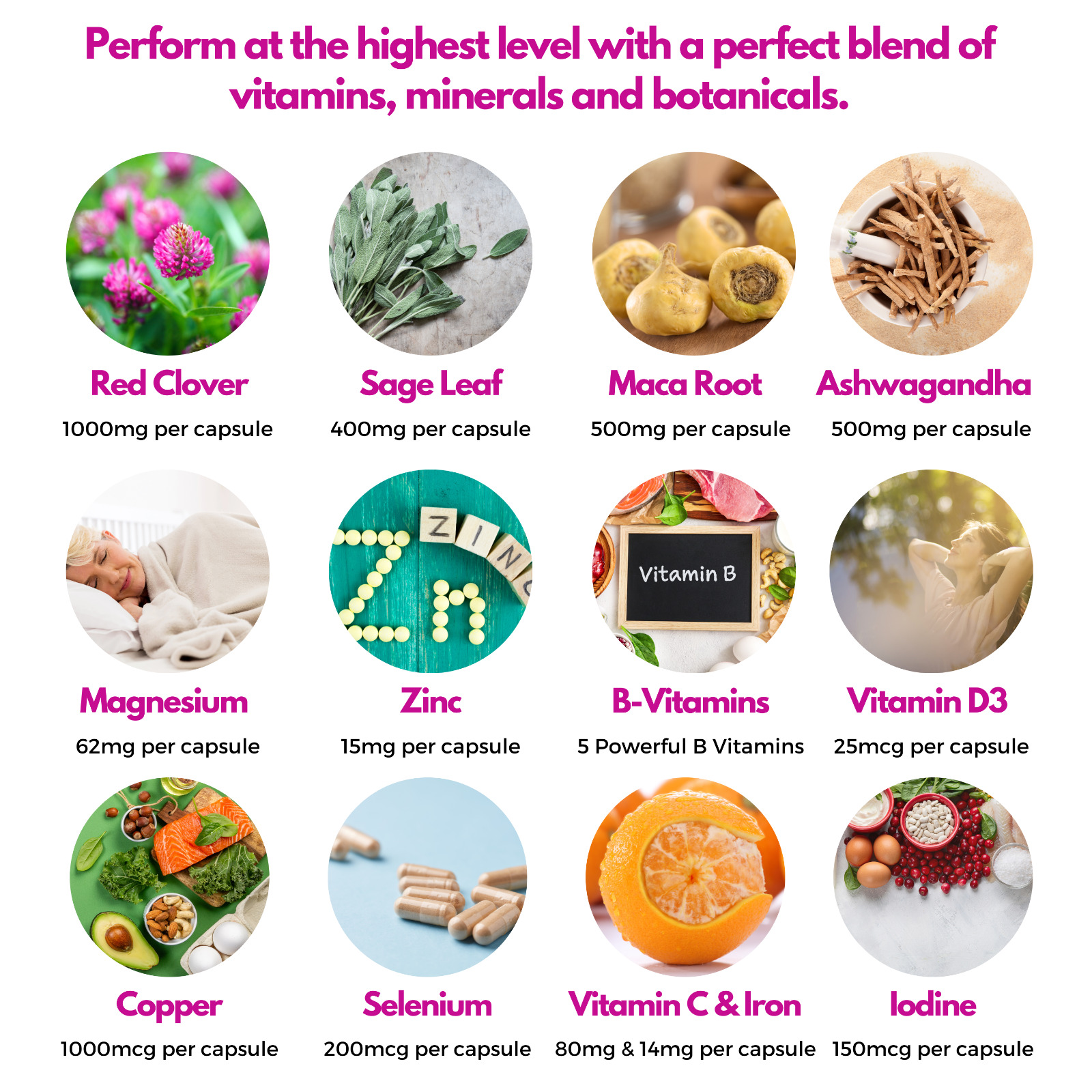 Meno Pact Support Complex for Menopause Relief
