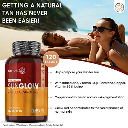 Sunglow Tablets for Natural Tan & Skin Health