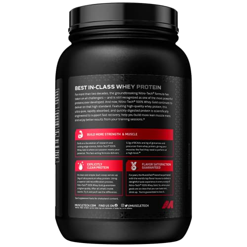 Muscletech Nitro Tech 100% Whey Protein Powder