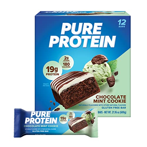 Pure Protein Bars, Chocolate Mint, 12 Count