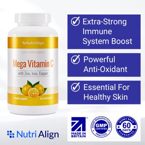 Nutri-Align Mega Vitamin C 1000 mg, 60 Capsules