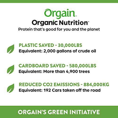 Orgain Organic Chocolate Fudge Protein Powder 2.03 lbs