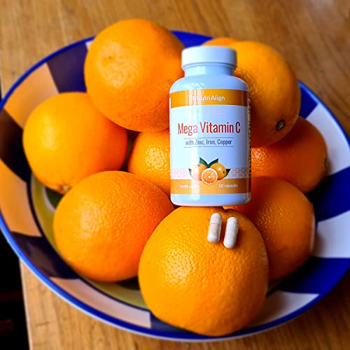 Nutri-Align Mega Vitamin C 1000 mg, 60 Capsules