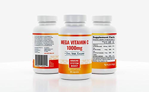 Nutri-Align Mega Vitamin C 1000 mg Capsules