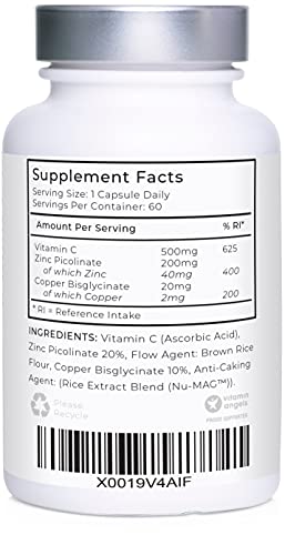 Immune System Booster Capsules - 60 Count