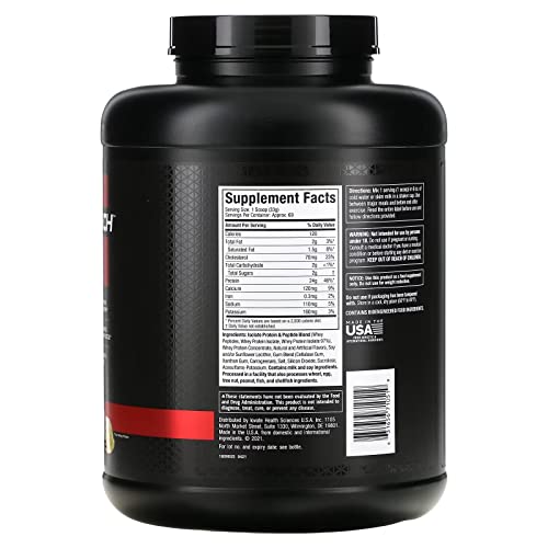 Whey Protein Powder - Nitro-Tech Gold Vanilla 5 lbs