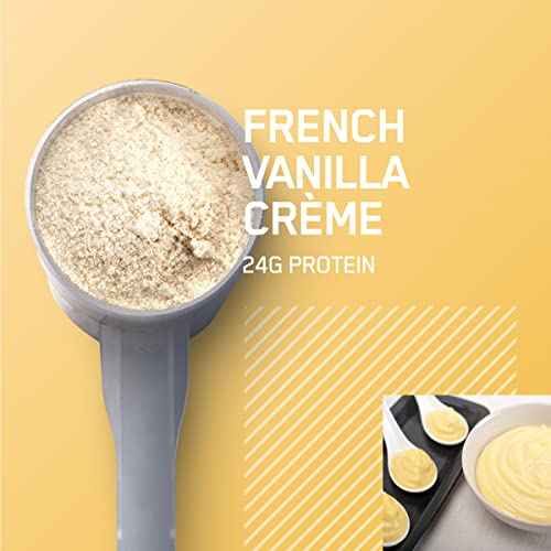 Optimum Nutrition Gold Standard Whey Protein, French Vanilla