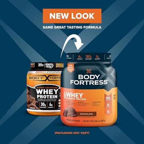 Body Fortress 100% Whey Protein Powder - Chocolate