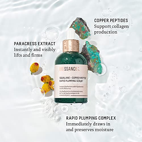 Biossance Squalane & Copper Peptide Face Serum