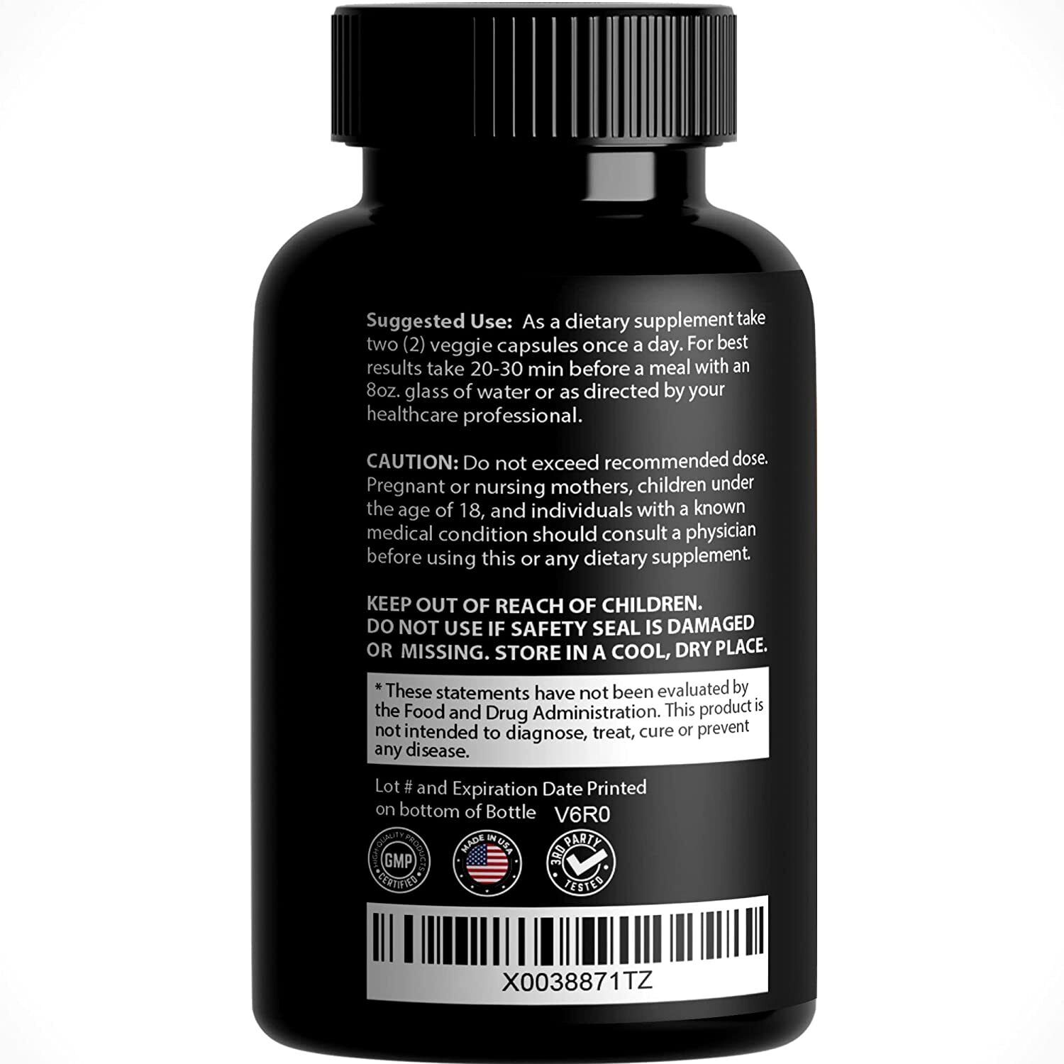 Prostate Support Supplement with Saw Palmetto and Herbs