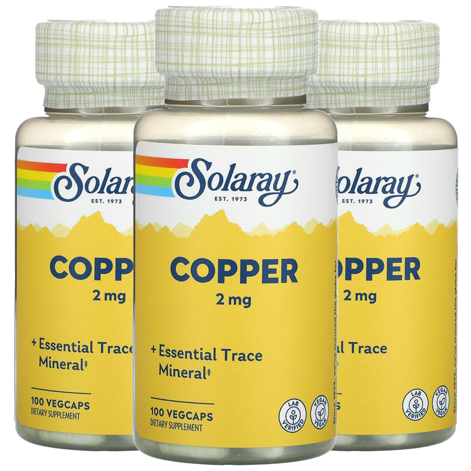 Solaray Copper 2 mg for Immune & Nerve Support