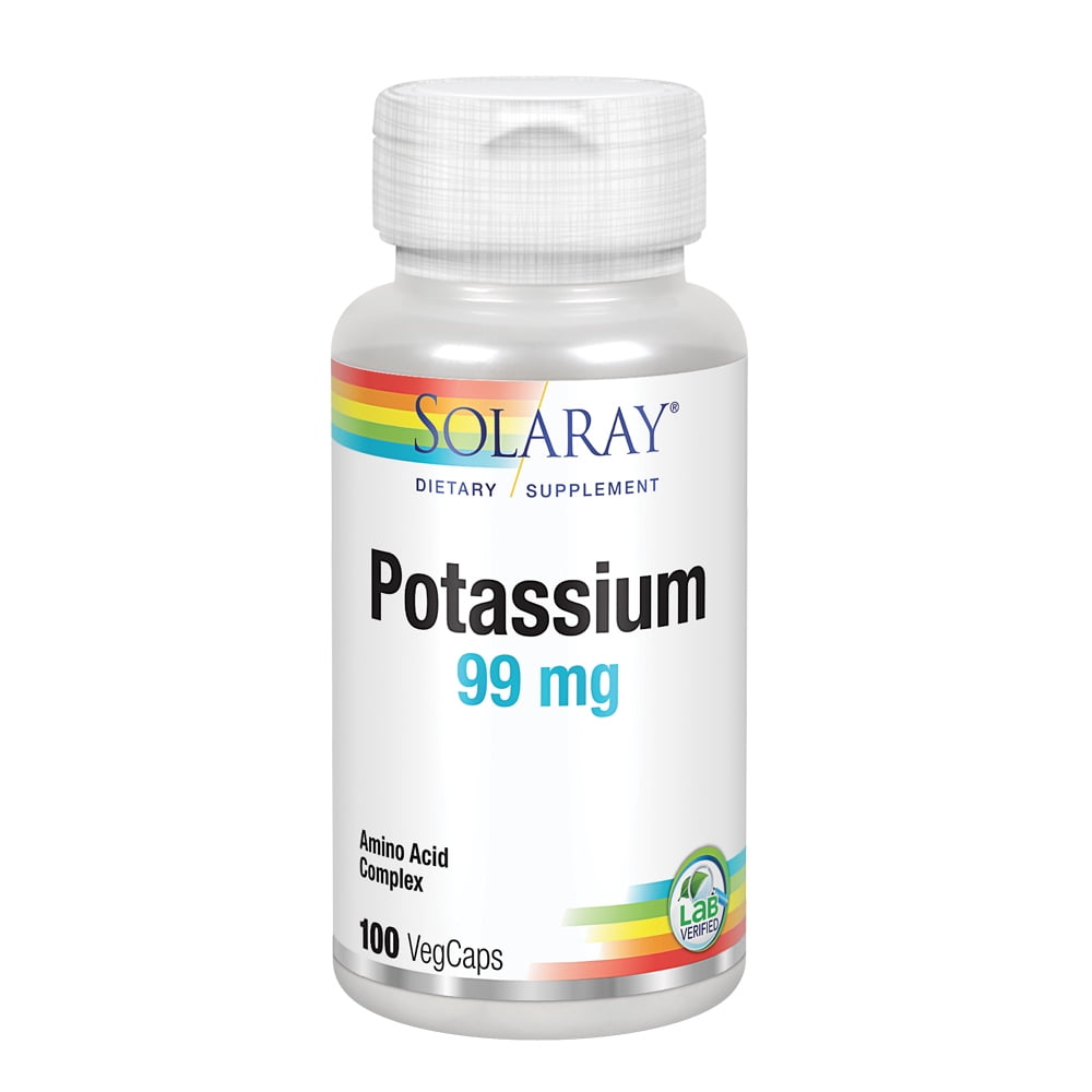 Solaray Potassium 99 mg for Heart and Muscle Support
