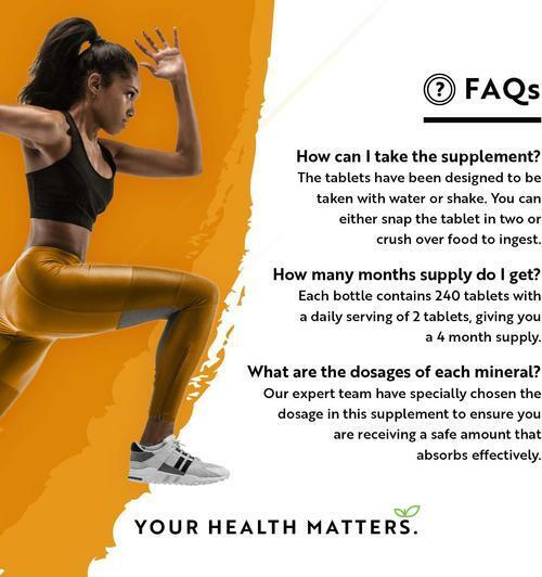 Electrolyte Complex: Magnesium, Potassium & Calcium Tablets
