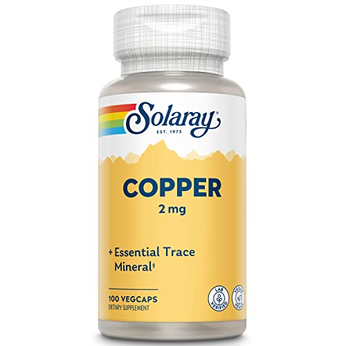 Solaray 2 mg Copper for Blood and Immune Health