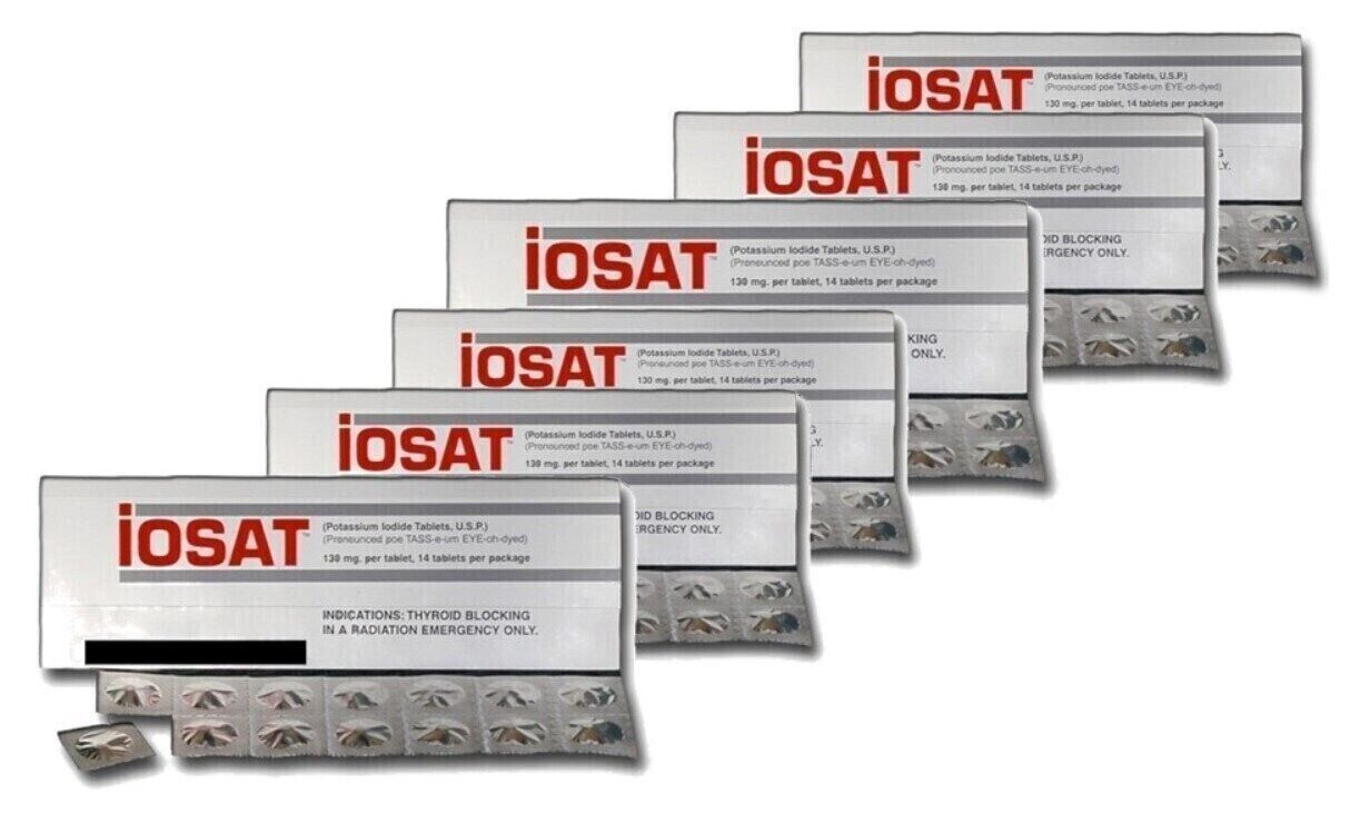 Potassium Iodide Tablets 130 MG - 14 Count
