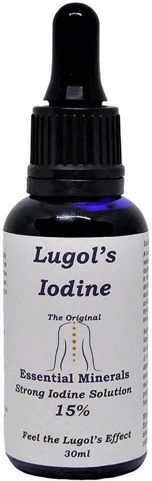 15% Max Strength Lugol's Iodine Solution 30ML
