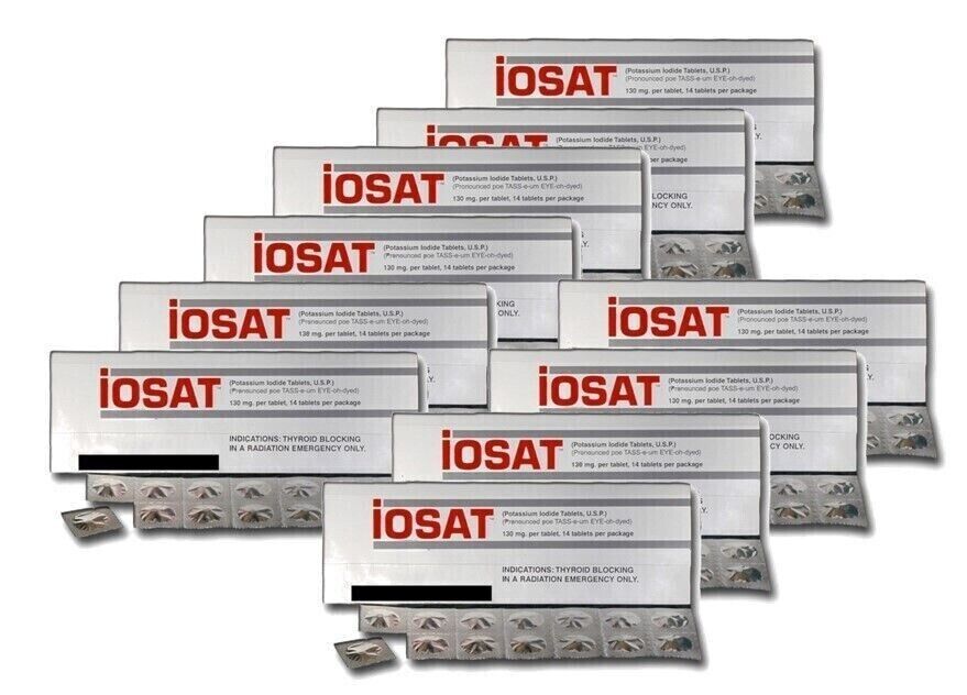 Potassium Iodide Tablets 130 MG - 14 Count