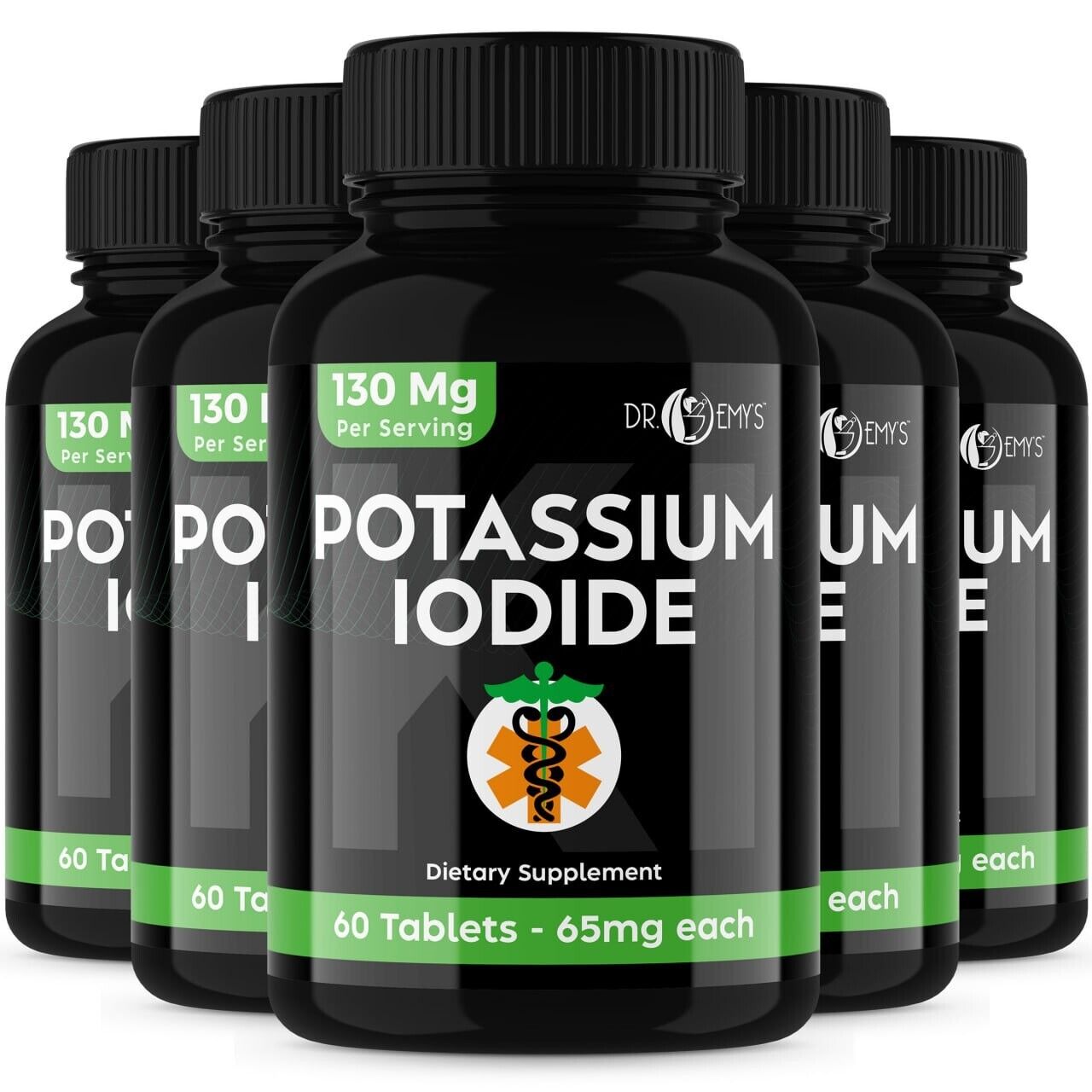 Potassium Iodide Pills - 130 mg Supplement