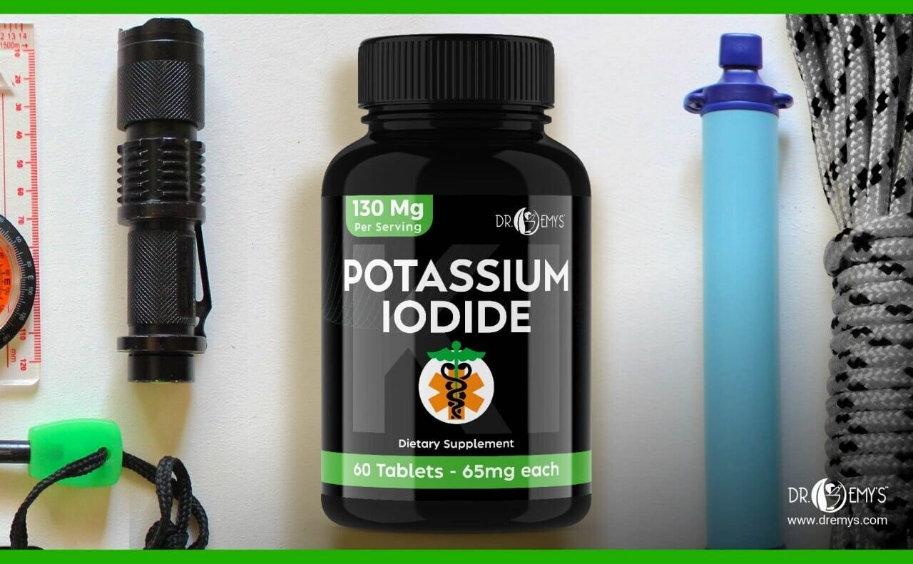 Potassium Iodide Pills - 130 mg Supplement