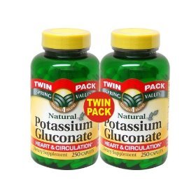 Spring Valley Potassium 99 mg, 250 Count, 2 Pack