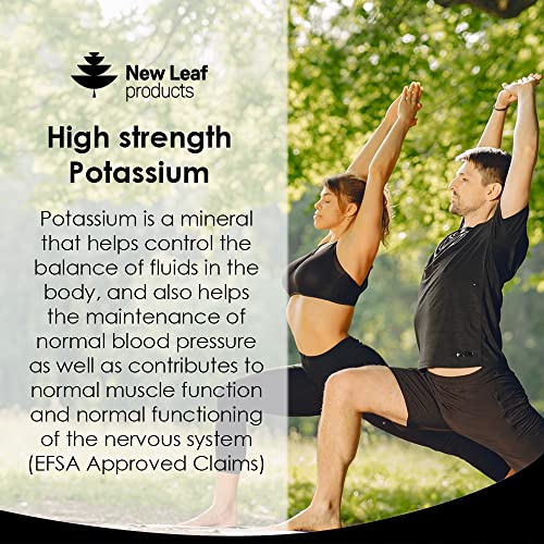 High Strength Vegan Potassium Tablets - 180 Count