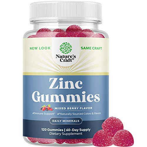 Extra Strength Zinc Gummies for Immune Support