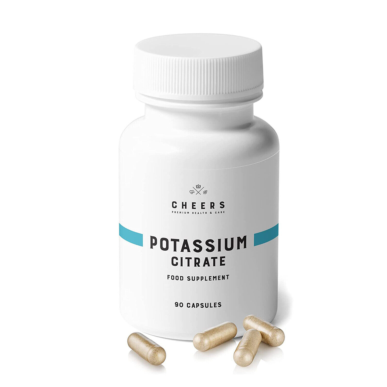 Cheers High-Absorption Vegan Potassium Citrate 333mg