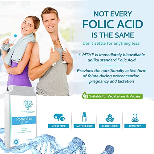 Potassium Citrate 1000mg - 120 Vegan Capsules