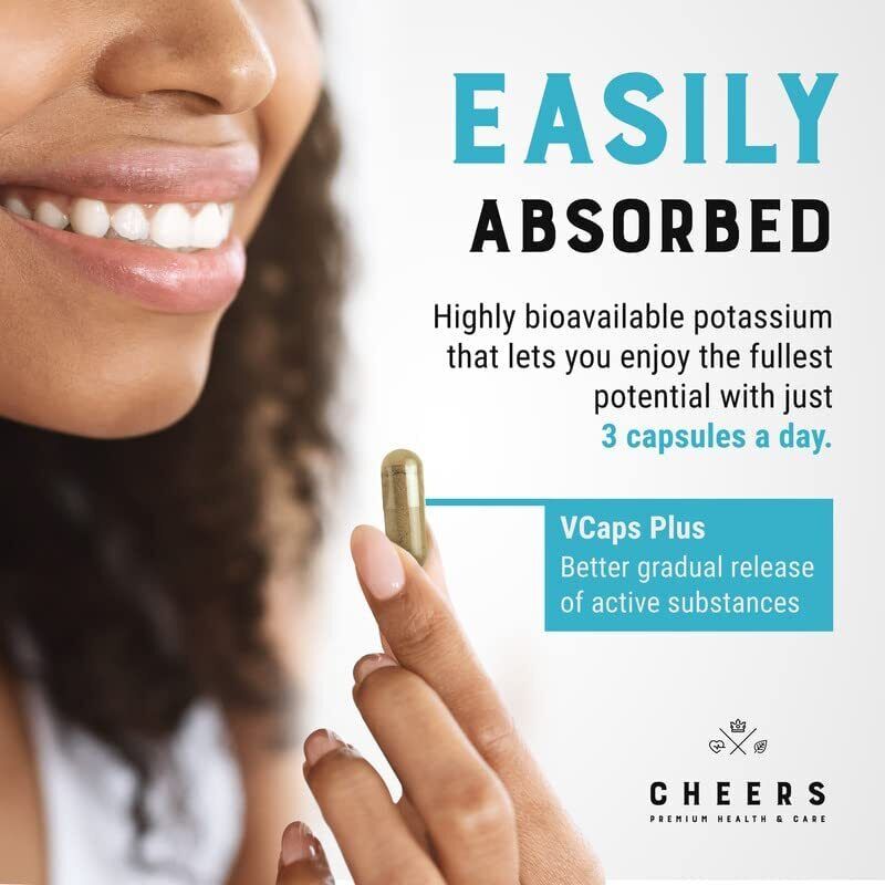 Cheers High-Absorption Vegan Potassium Citrate 333mg