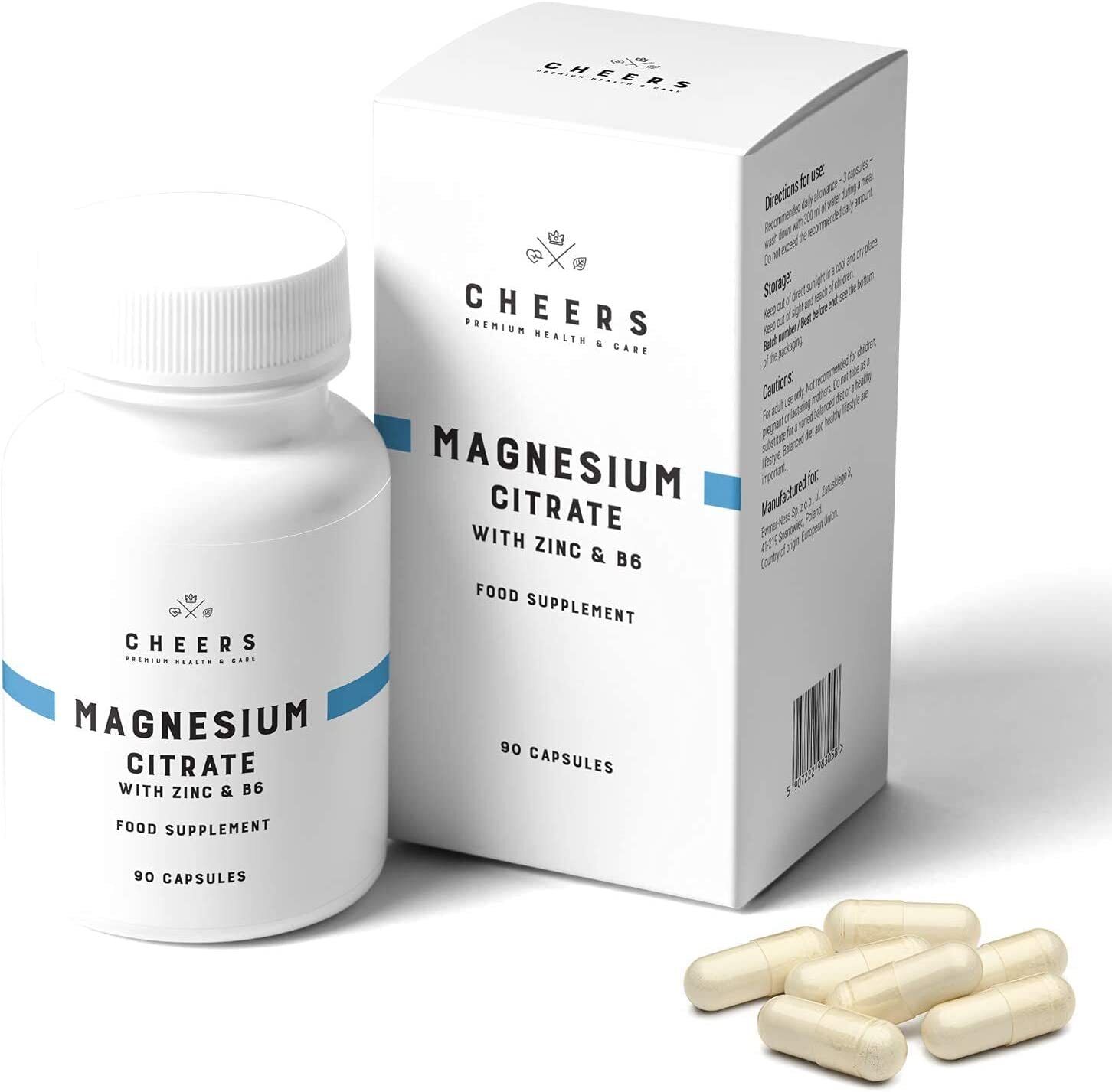 Cheers High-Absorption Vegan Potassium Citrate 333mg