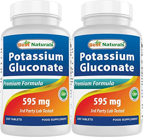 Potassium Gluconate 595 mg - 250 Tablets