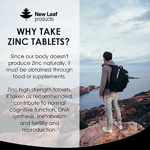 Zinc 50mg for Immunity and Bone Health - 120 Tablets