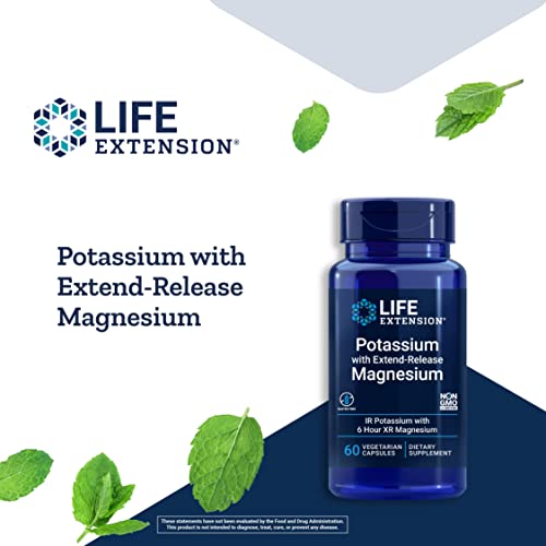 Life Extension Potassium Plus Magnesium for Heart Health