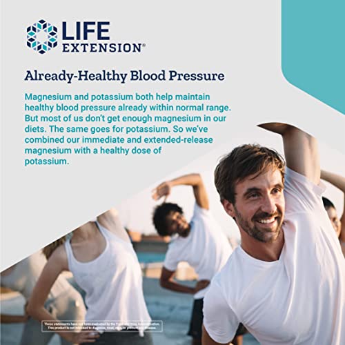 Life Extension Potassium Plus Magnesium for Heart Health