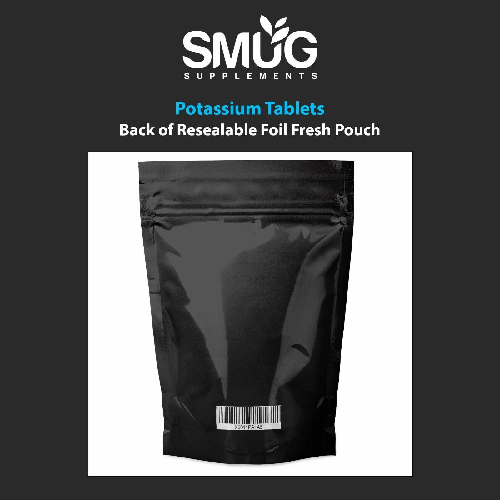 200mg Potassium Chloride Tablets - 120 Count