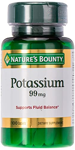 Potassium Gluconate 99mg – 100 Caplets