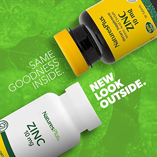 Zinc 10 mg - 180 Tablets for Immune Support