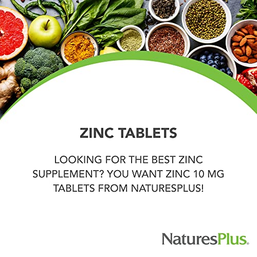 Zinc 10 mg - 180 Tablets for Immune Support