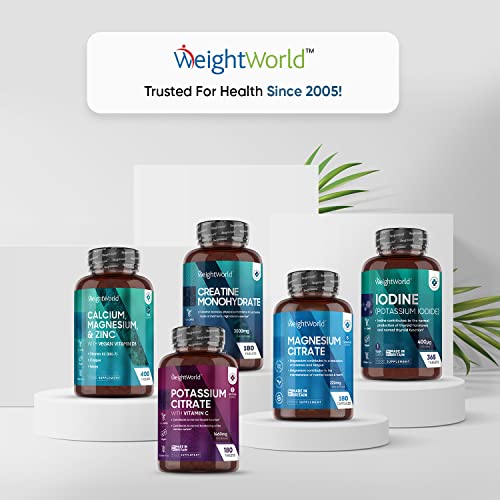 Potassium Citrate 1460mg with Vitamin C - 180 Tablets