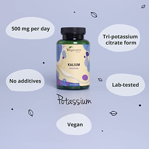 High-Dose Vegan Potassium Citrate 1390 mg