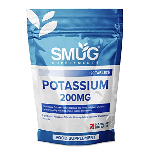 High Strength Potassium Tablets - 120 Vegan Pills