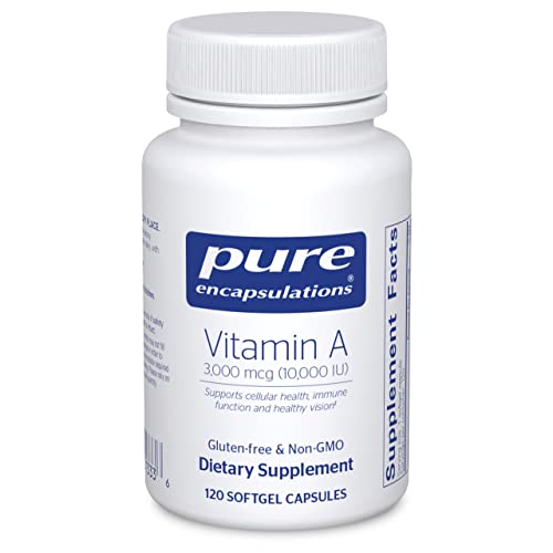 Pure Cod Liver Oil Vitamin A Capsules -120ct