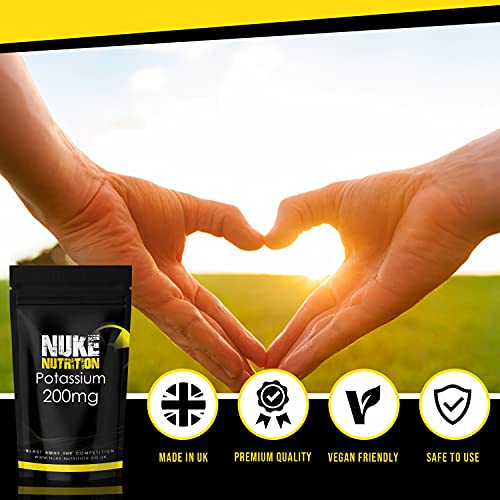 Potassium 200mg Tablets for Blood Pressure Support